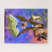 Puppet Theater Giro Puppets Fantasy Faible Märchen Puzzle (Horizontal)