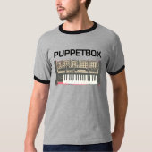 Puppetbox synthesizer-Logo T-Shirt (Vorderseite)