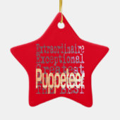 Puppeteer Extraordinator Keramik Ornament (Hinten)