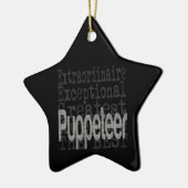 Puppeteer Extraordinator Keramik Ornament (Links)