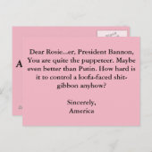 Puppeteer Postkarte (Vorne/Hinten)