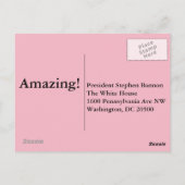 Puppeteer Postkarte (Rückseite)