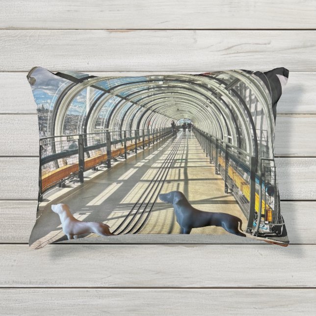 Puppidou Pillow Kissen Für Draußen (Vorderseite)