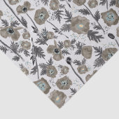 Puppies Blumenmuster-Geschenk für Wasserfarben Seidenpapier (Ausschnitt)