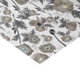 Puppies Blumenmuster-Geschenk für Wasserfarben Seidenpapier