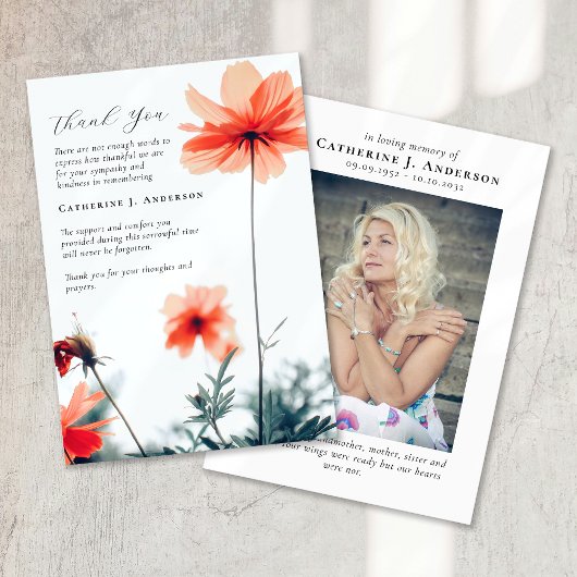 Puppies Foto Beileid Beerdigung Gedenkstätte Dankeskarte