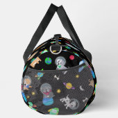 Puppies In Space Watercolor Dog Astronauts Duffle Bag (Rechts)