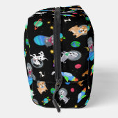 Puppies In Space Watercolor Dog Astronauts Waschbeutel (Rechts)