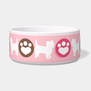Puppies Paws Chocolate Cupcake Napf