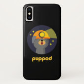 PupPod Lights Only Achievement Abzeichen Case-Mate iPhone Hülle (Rückseite)