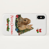 Puppy and kitten iPhone X case (Rückseite (Horizontal))