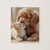 Puppy and Kitten Puzzle (Vertikal)