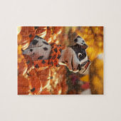Puppy and Pumpkins Puzzle (Horizontal)