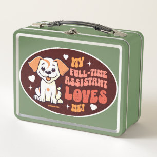 PUPPY CARTOON METALL BROTDOSE