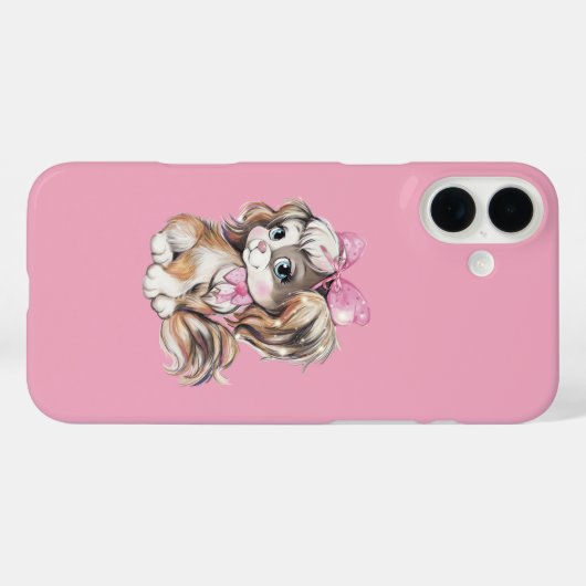 Puppy Case-Mate iPhone Hülle (Rückseite (Horizontal))