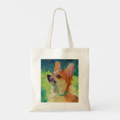 Puppy Corgi Tote Bag Tragetasche (Rückseite)