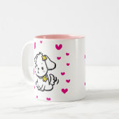 puppy cup zweifarbige tasse (Vorderseite Links)