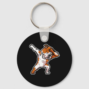 Puppy Dab Dance Dog Dabbing English Bulldog Schlüsselanhänger