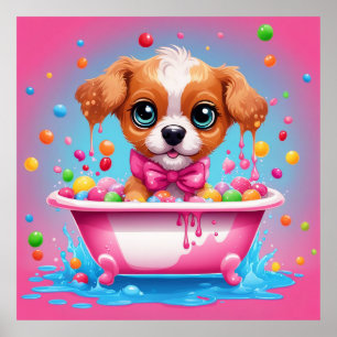 Puppy-Design behalten oder ein eigenes Poster zu e