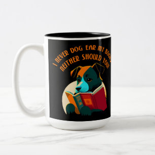 Puppy Doar Ear Spaß buchen Zweifarbige Tasse