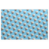Puppy Dog Benutzerdefiniertes Foto Muster Stoff (Fat Quarter (45,7 x 55,9 cm))