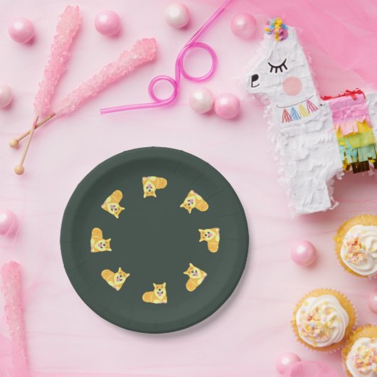 Puppy Dog Corgi Birthday Pawty Party Paper Teller (Party)