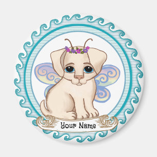 Puppy Dog Fairy Magnet