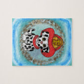 Puppy Dog Firefighter Puzzle (Horizontal)