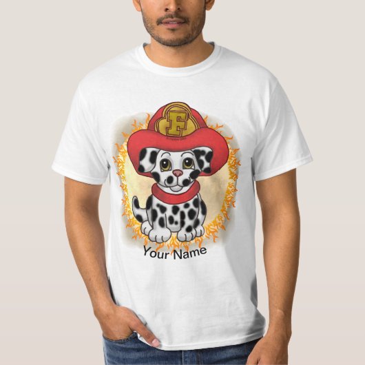 Puppy Dog Firefighter-T - Shirt (Vorderseite)