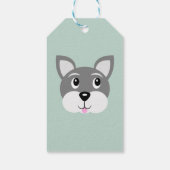 Puppy Dog Geschenkmarke Geschenkanhänger (Rückseite)