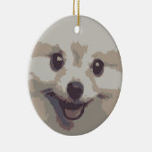 PUPPY DOG KERAMIKORNAMENT (Rechts)