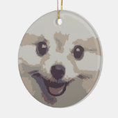PUPPY DOG KERAMIKORNAMENT (Links)