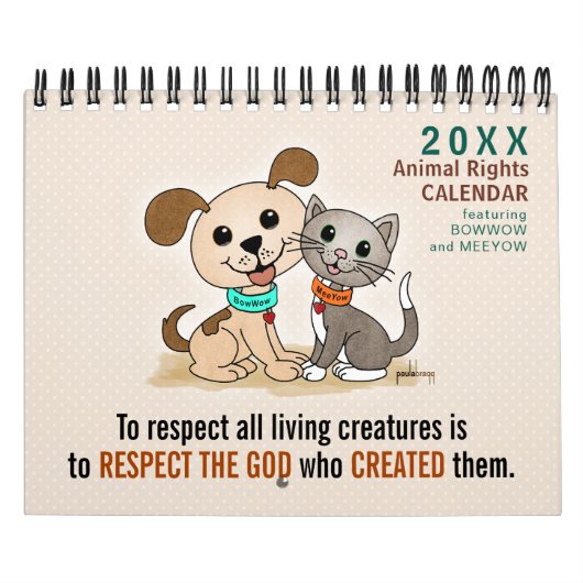 Puppy Dog Kitty Cat Pet Animal Welfare Rights Kalender (Titelbild)