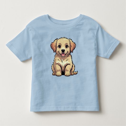 Puppy dog kleinkind t-shirt (Vorderseite)