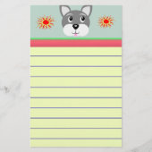 Puppy Dog Stationery Briefpapier (Vorderseite)