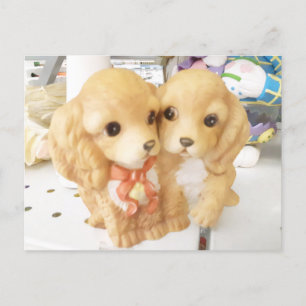 Puppy Duo Postkarte