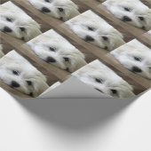 Puppy Eyes Geschenkpapier (Ecke)