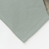 "Puppy Eyes" Pit Bull Dog Aquarellmalerei Fleecedecke (Ecke)