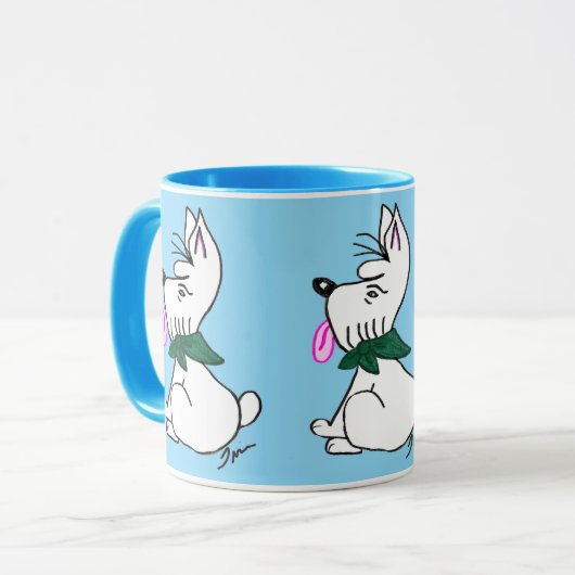 Puppy Friend Mug Tasse (Vorderseite Links)