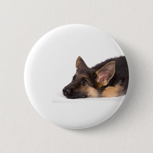 puppy german sheperd button (Vorderseite)