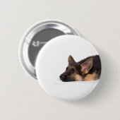 puppy german sheperd button (Vorne & Hinten)