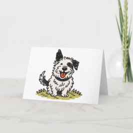 Puppy Greeting card Dankeskarte