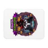 Puppy Halloween-Kostüm Magnet (Horizontal)