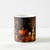Puppy Herbst Delight Pumpkin Kaffeetasse (Mittel)
