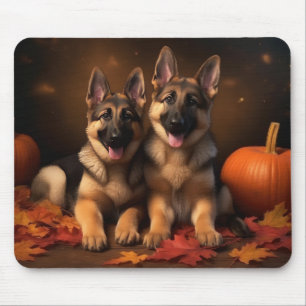 Puppy Herbst Delight Pumpkin Mousepad