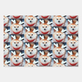 Puppy-Hund-Custom-Foto-Spitz Geschenkpapier Set (Vorderseite)