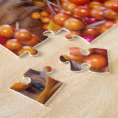 Puppy im Herbst Dackel Puzzle (Seite)