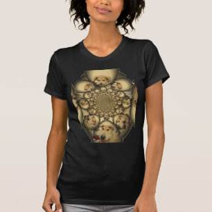 Puppy Kaleidoskop Art Print T-Shirt