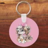 Puppy Keychain Schlüsselanhänger (Vorderseite)