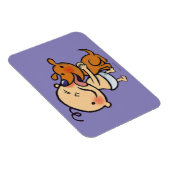 Puppy Kisses für das Baby Magnet (Rechte Seite)